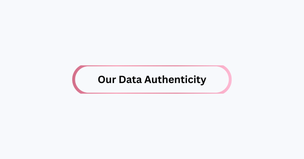 Our Data Authenticity